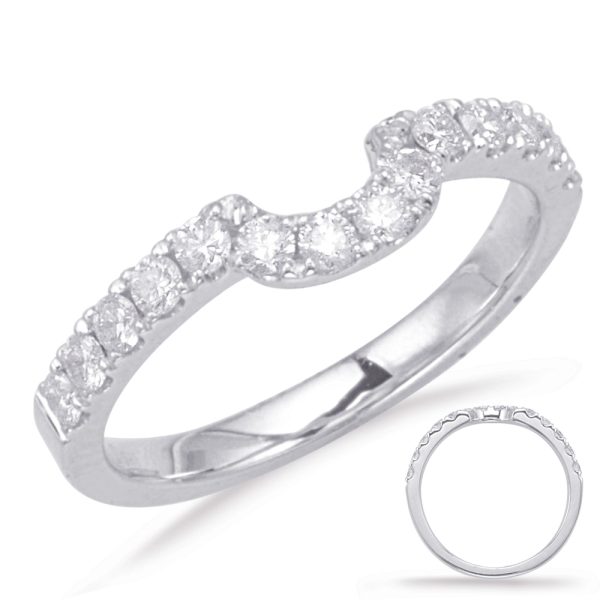White Gold Matching Band