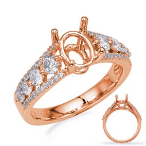 Rose Gold Engagement Ring
