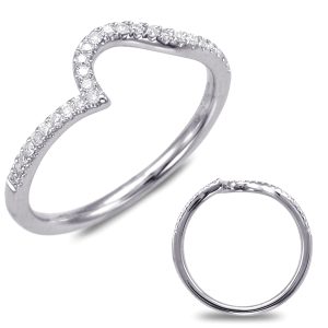 White Gold Wedding Band