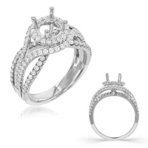 White Gold Engagement Ring