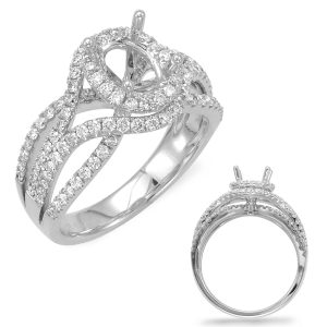 White Gold Engagement Ring