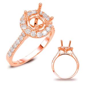 Rose Gold Engagement Ring