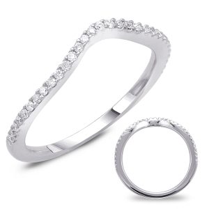 White Gold Wedding Band