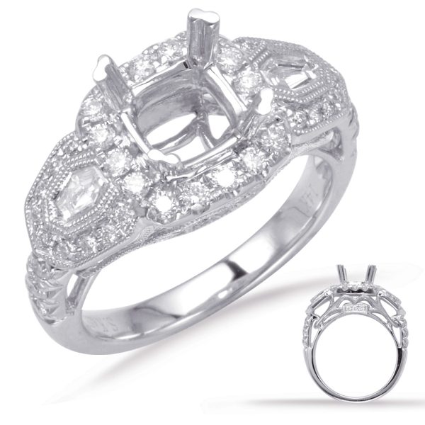 White Gold Engagement Ring