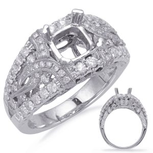 White Gold Engagement Ring