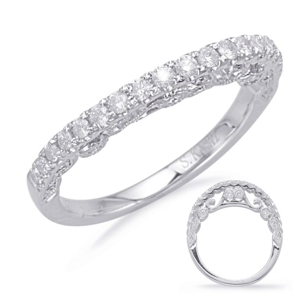 White Gold Matching Band