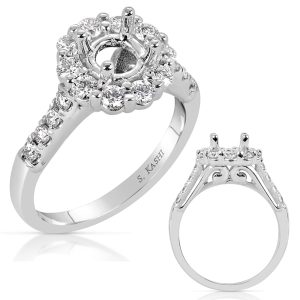 Palladium Engagement Ring