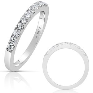 White Gold Wedding Band White Gold Wedding Band