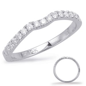White Gold Matching Band