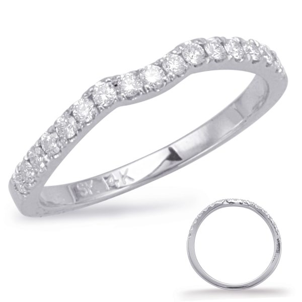 White Gold Matching Band
