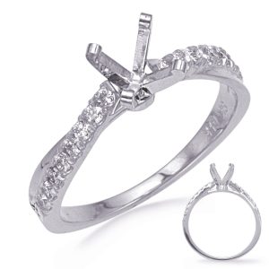 White Gold Engagement Ring