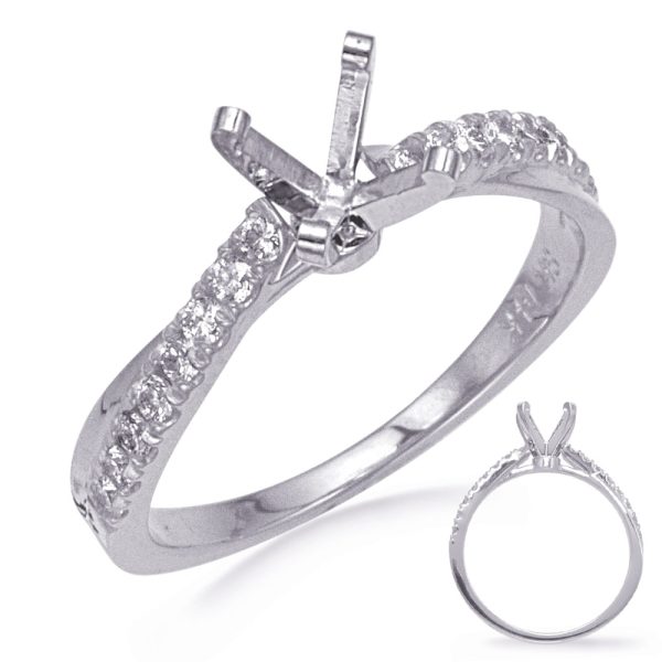 White Gold Engagement Ring