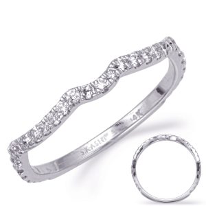 White Gold Wedding Band
