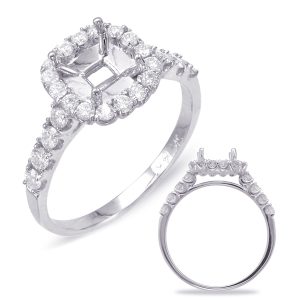 White Gold Engagement Ring
