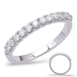 White Gold Matching Band White Gold Matching Band