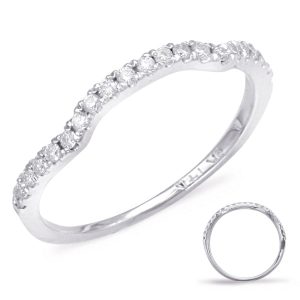 White Gold Matching Band