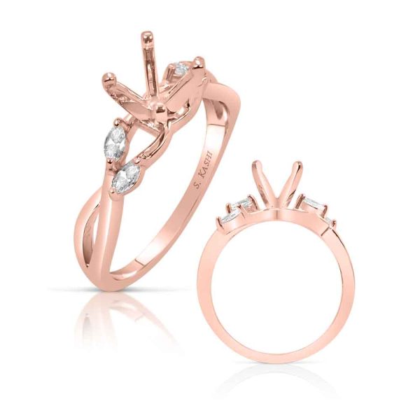 Rose Gold Engagement Ring