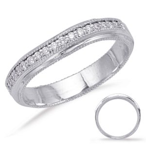 White Gold Matching Band