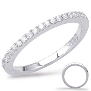 White Gold Matching Band White Gold Matching Band