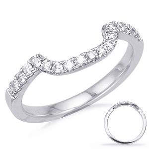 White Gold Matching Band