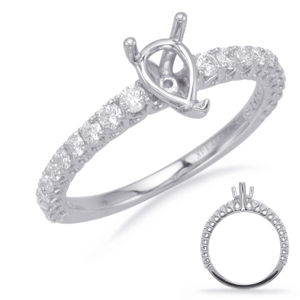 White Gold Engagement Ring