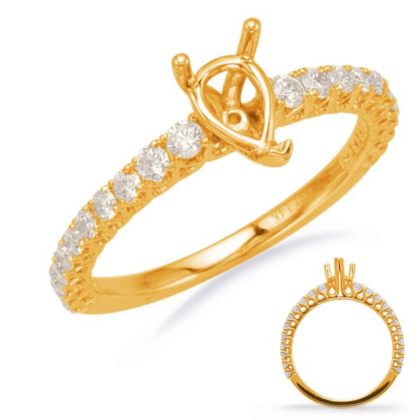 Yellow Gold Engagement Ring