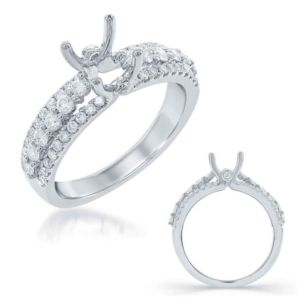 White Gold Engagement Ring