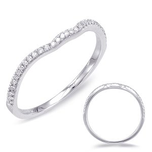 White Gold Matching Band