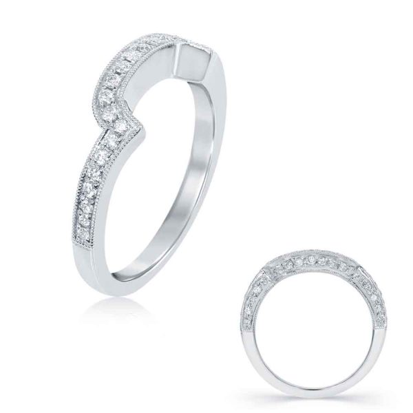 White Gold Wedding Band