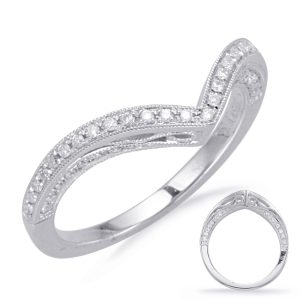White Gold Matching Band