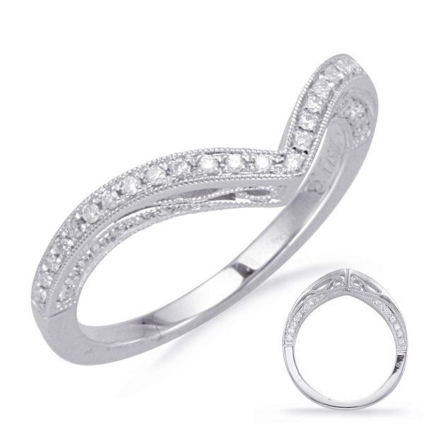 White Gold Matching Band
