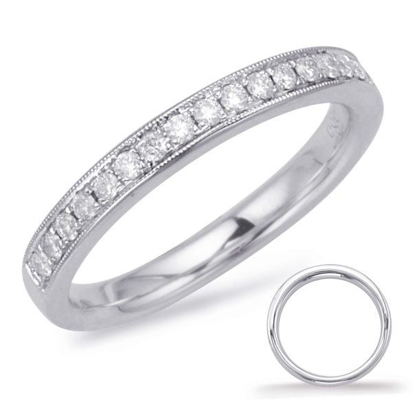 White Gold Matching Band