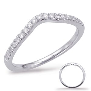 White Gold Matching Band