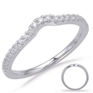 White Gold Matching Band