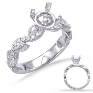 White Gold Engagement Ring