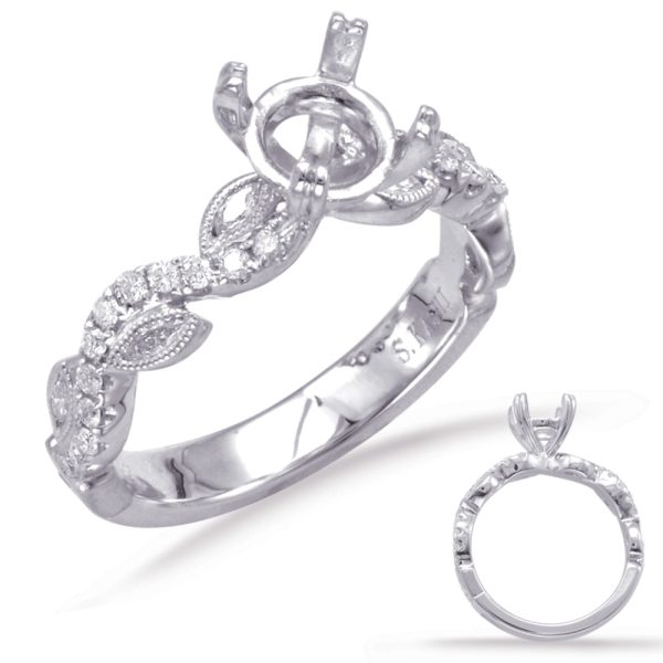 White Gold Engagement Ring
