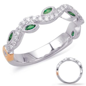 White Gold Matching Band White Gold Matching Band