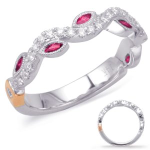 White Gold Matching Band White Gold Matching Band