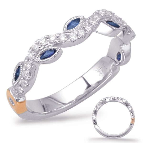 White Gold Matching Band