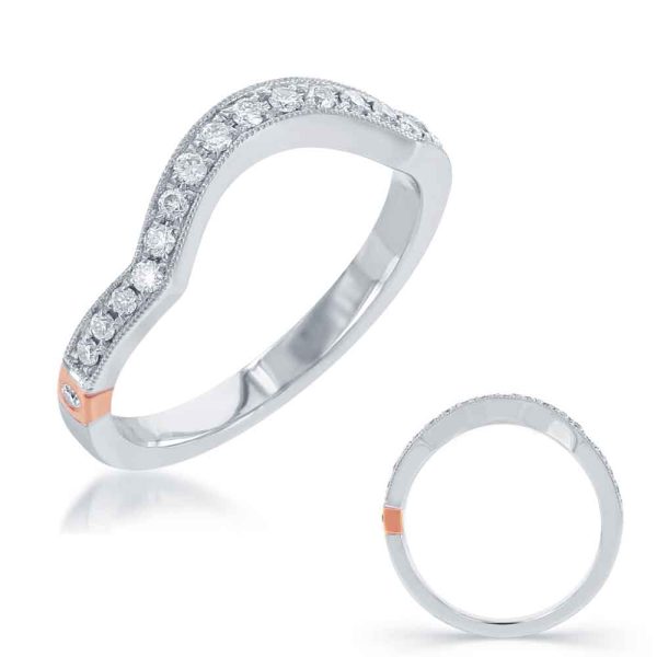 White Gold Matching Band