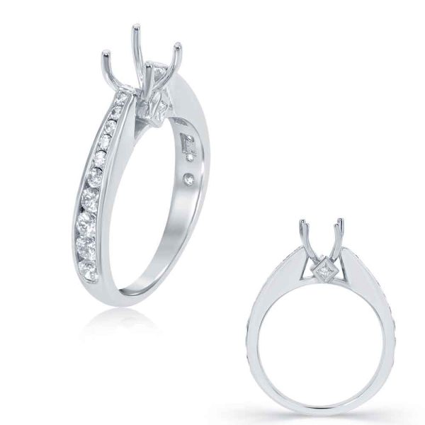 White Gold Engagement Ring