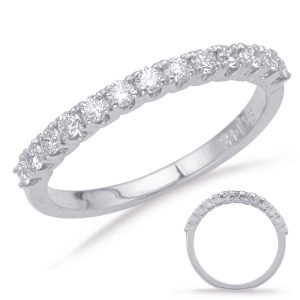 White Gold Matching Band White Gold Matching Band