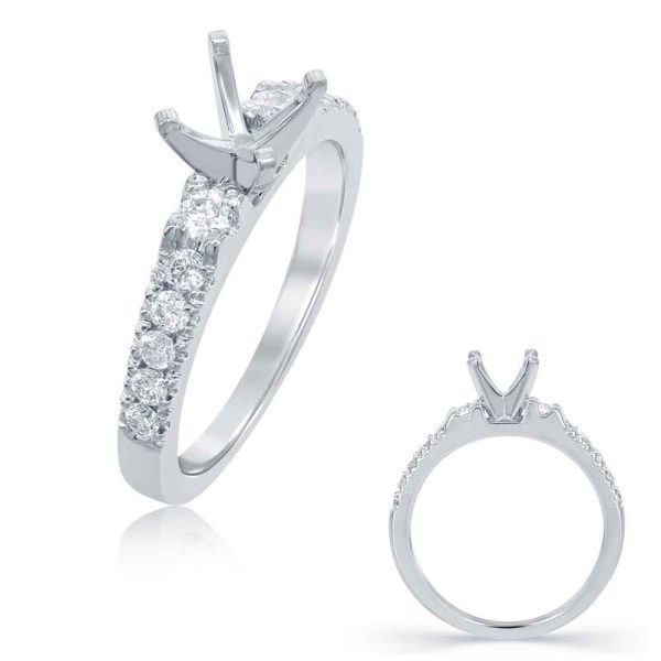 White Gold Engagement Ring