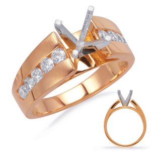Rose Gold Engagement Ring