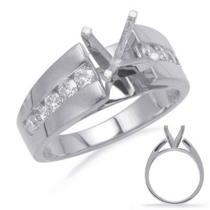 White Gold Engagement Ring