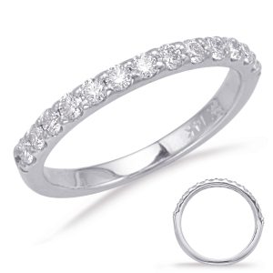 White Gold Matching Band White Gold Matching Band