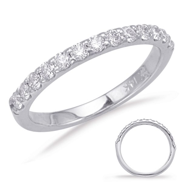 White Gold Matching Band