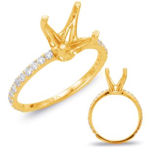 Yellow Gold Engagement Ring