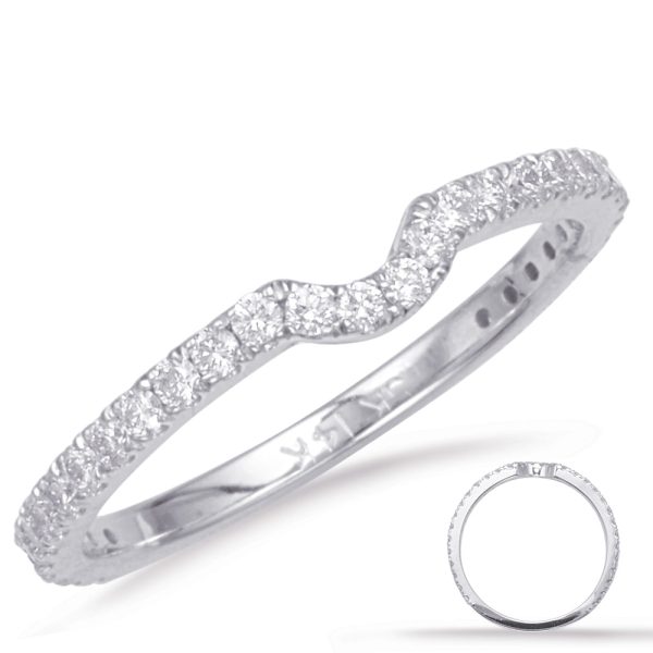 White Gold Matching Band