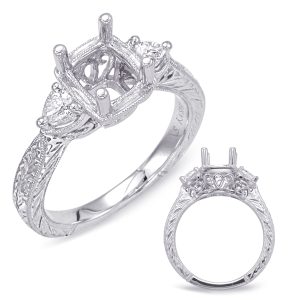White Gold Engagement Ring